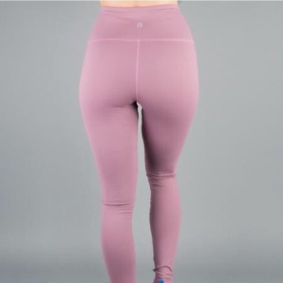 Buff Bunny Pink Anastasia Mauvelous Mesh Panal Side HiRise Activewear Leggings M - Picture 4 of 16